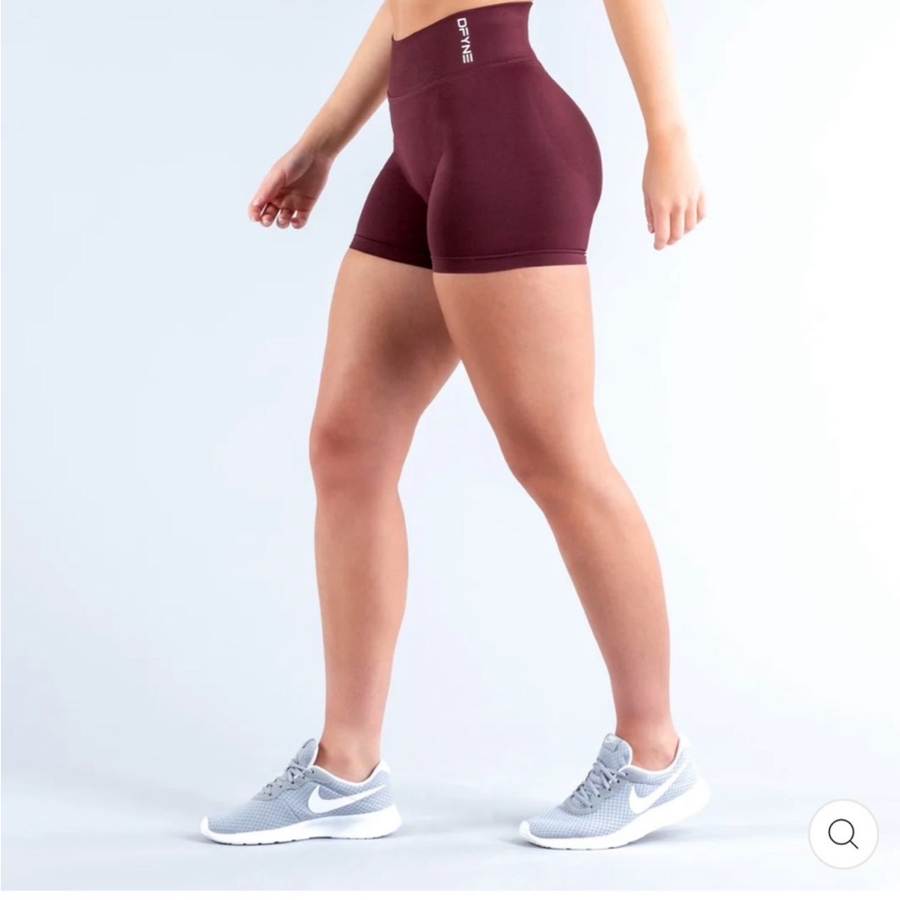 Divine Women's Burgundy Bike Shorts